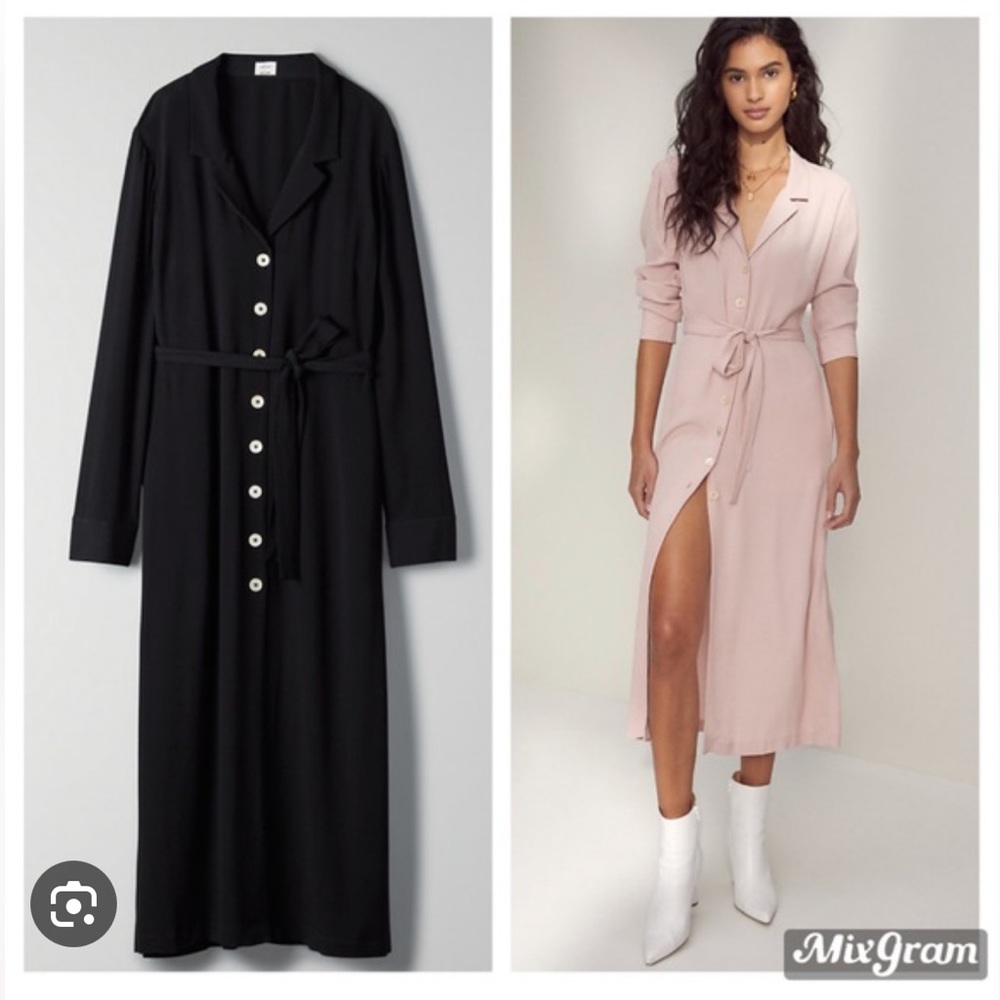 Wilfred Longsleeve Shirt Dress Size S
